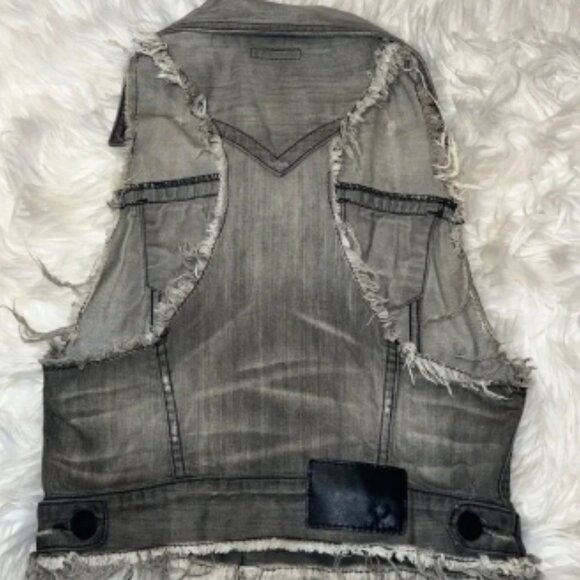 True Religion ‘Leah’ Greystone Racer Back Vest - Picture 3 of 6